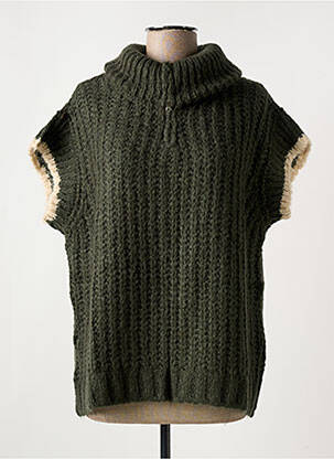 Pull vert BALANCE TON PULL pour femme