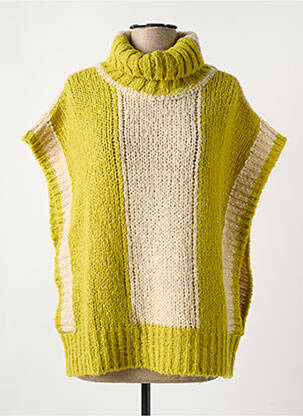 Pull vert BALANCE TON PULL pour femme
