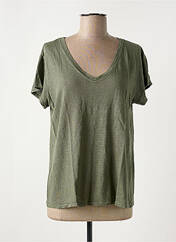 T-shirt vert NINETTE pour femme seconde vue