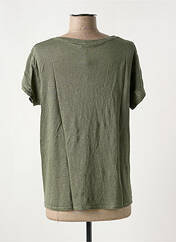 T-shirt vert NINETTE pour femme seconde vue