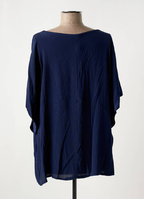Blouse bleu NINETTE pour femme