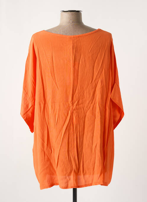 Blouse orange NINETTE pour femme