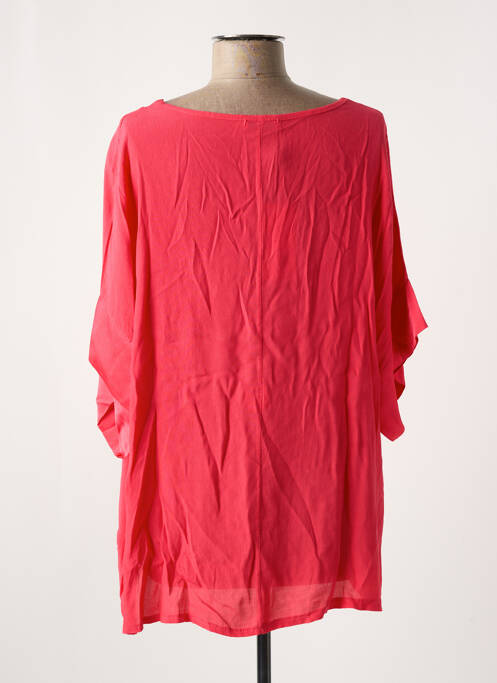 Blouse rose NINETTE pour femme