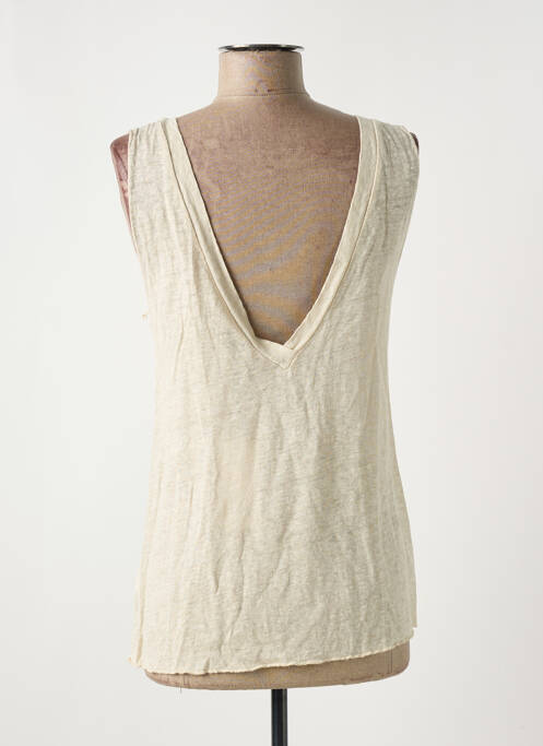 Débardeur beige NINETTE pour femme