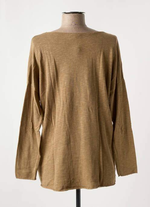 T-shirt marron clair NINETTE pour femme