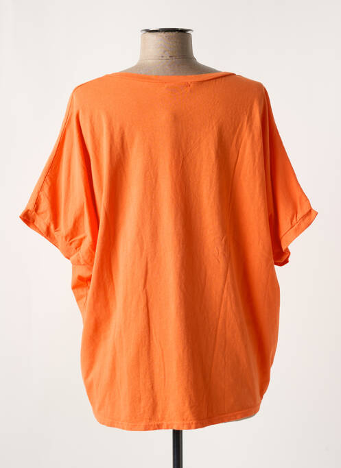 T-shirt orange NINETTE pour femme