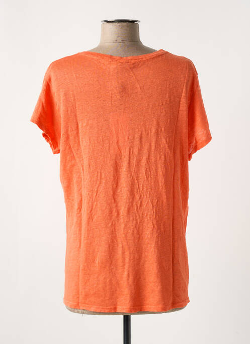 T-shirt orange NINETTE pour femme