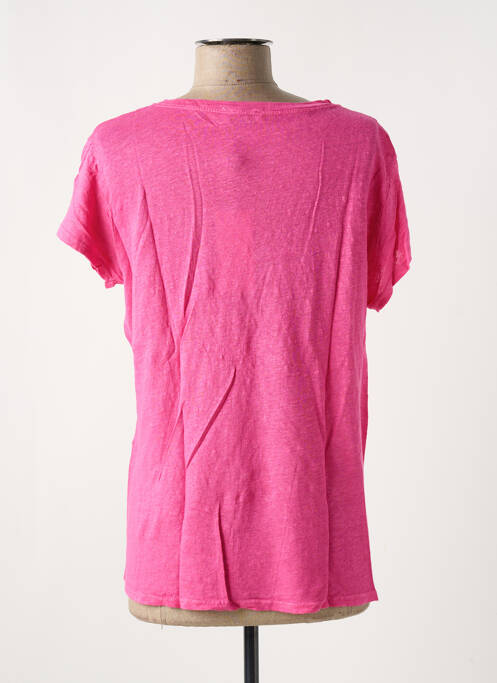 T-shirt rose NINETTE pour femme