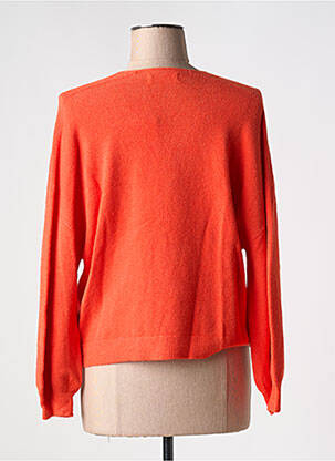 Gilet manches longues stretch orange ALEXANDRE LAURENT femme