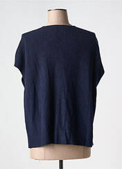 Gilet manches courtes bleu ALEXANDRE LAURENT pour femme seconde vue