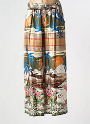 Pantalon large bleu NINETTE pour femme seconde vue