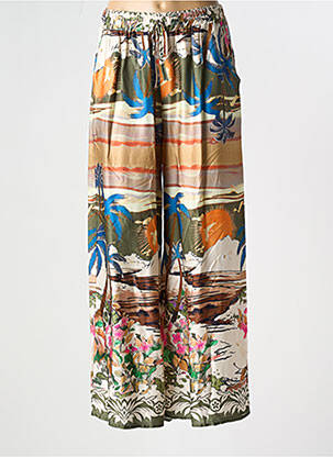 Pantalon large bleu NINETTE pour femme