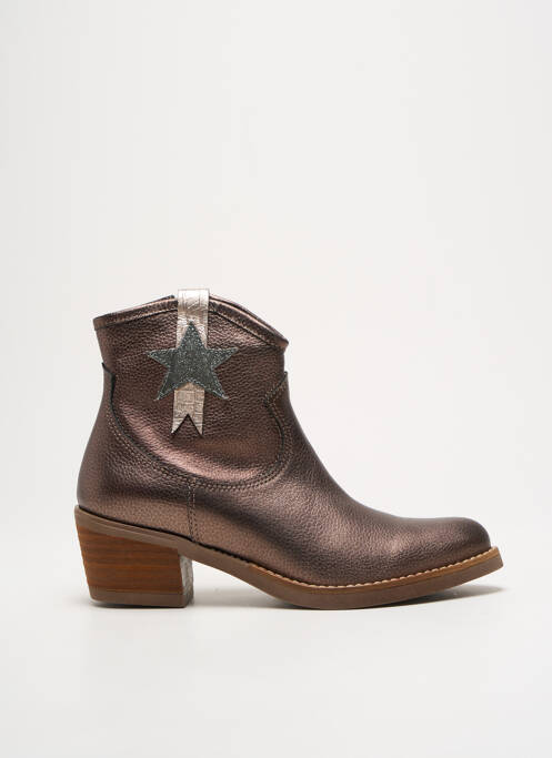 Bottines/Boots marron MKD pour femme