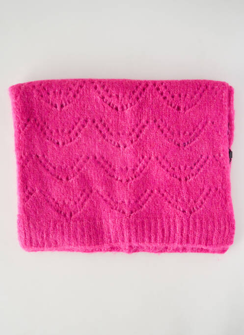 Echarpe rose PIECES pour femme