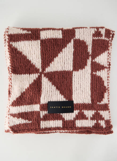 Echarpe marron SKATÏE pour femme