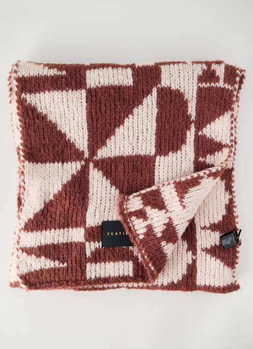 Echarpe marron SKATÏE pour femme