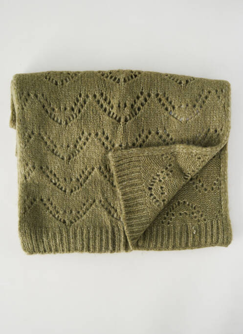 Echarpe vert PIECES pour femme
