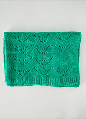 Echarpe stretch vert PIECES femme