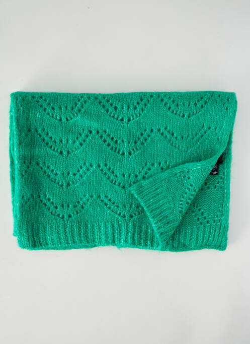 Echarpe vert PIECES pour femme