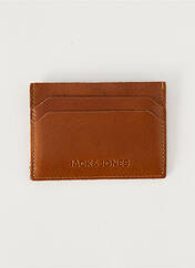 Porte-carte marron JACK & JONES pour homme seconde vue