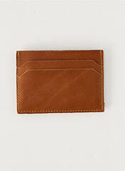 Porte-carte marron JACK & JONES pour homme seconde vue