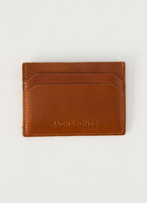 Porte-carte marron JACK & JONES pour homme