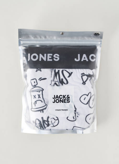 Boxer blanc JACK & JONES pour homme