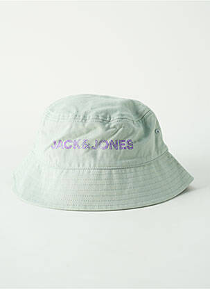 Chapeau forme bob vert JACK & JONES homme