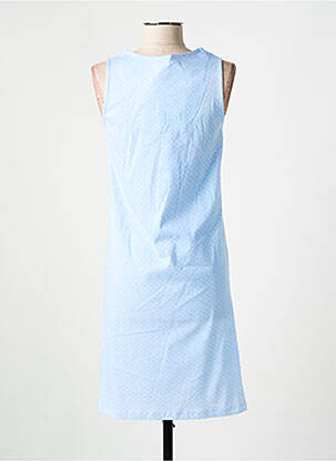 Chemise de nuit imprimé pois bleu SENORETTA femme