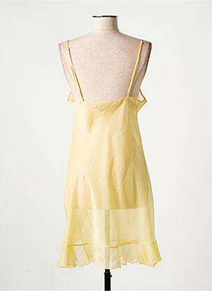 Nuisette/combinette légère et transparente jaune ANTINEA femme