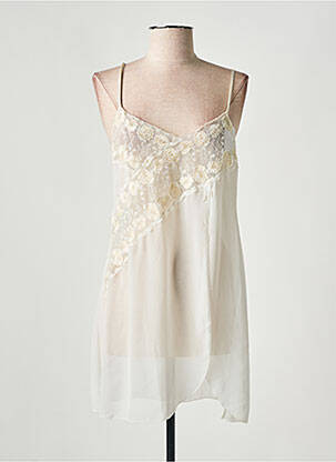 Nuisette/combinette légère et transparente blanc ANTINEA femme