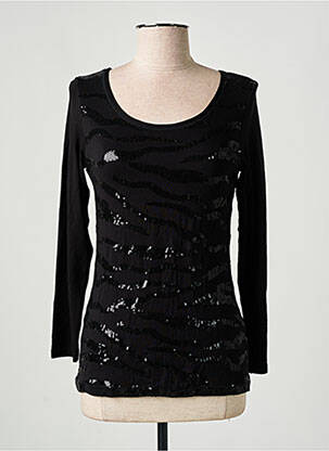 T-shirt manches longues manches longues noir JANIRA femme