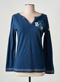 Pyjama col v bleu BANANA MOON femme