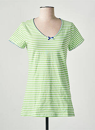 Pyjama manches courtes vert RINGELLA femme