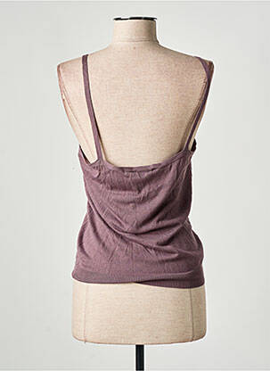Top stretch fines bretelles gris PRINCESSE TAM-TAM femme