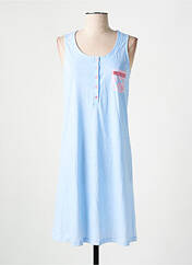 Chemise de nuit bleu SENORETTA pour femme seconde vue