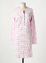 Chemise de nuit rose BARANDI pour femme seconde vue