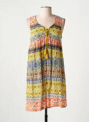 Robe courte jaune SENORETTA pour femme seconde vue