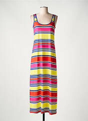 Robe longue rose ANTIGEL pour femme seconde vue