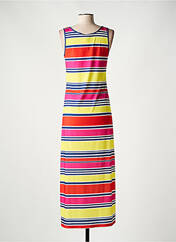 Robe longue rose ANTIGEL pour femme seconde vue