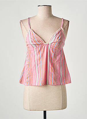 Top/Caraco rose LOU pour femme