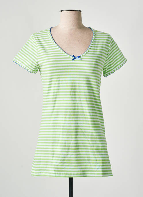 Pyjama col v vert RINGELLA femme