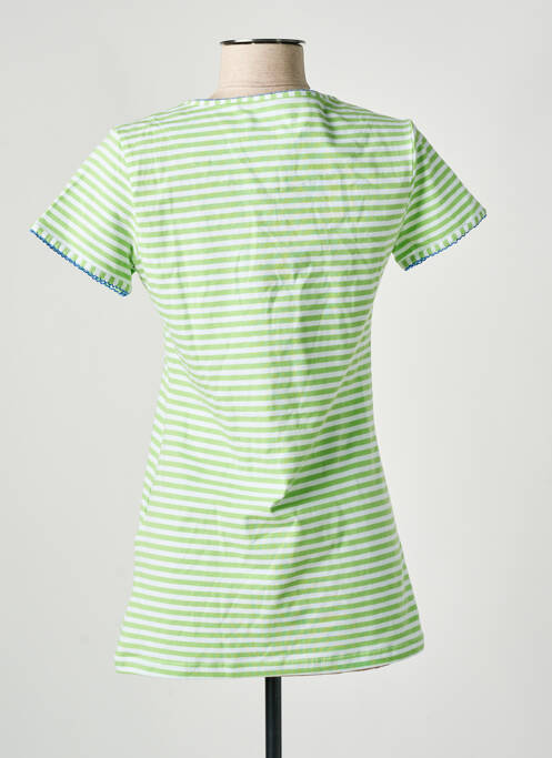 Pyjama col v vert RINGELLA femme