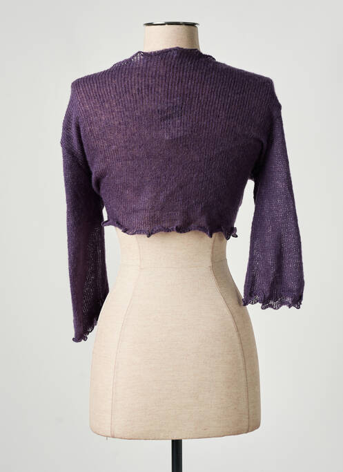 Boléro violet RUE DU FAUBOURG pour femme