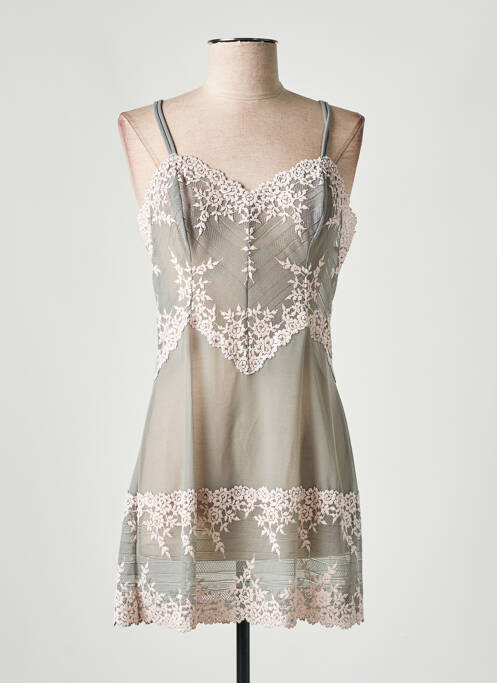 Nuisette/combinette gris WACOAL pour femme