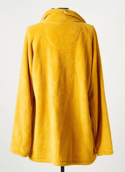 Robe de chambre jaune BARANDI pour femme