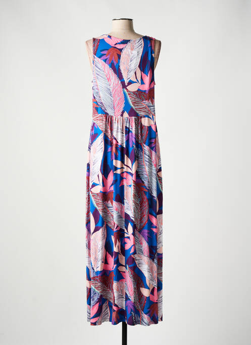 Robe longue bleu MASSANA pour femme