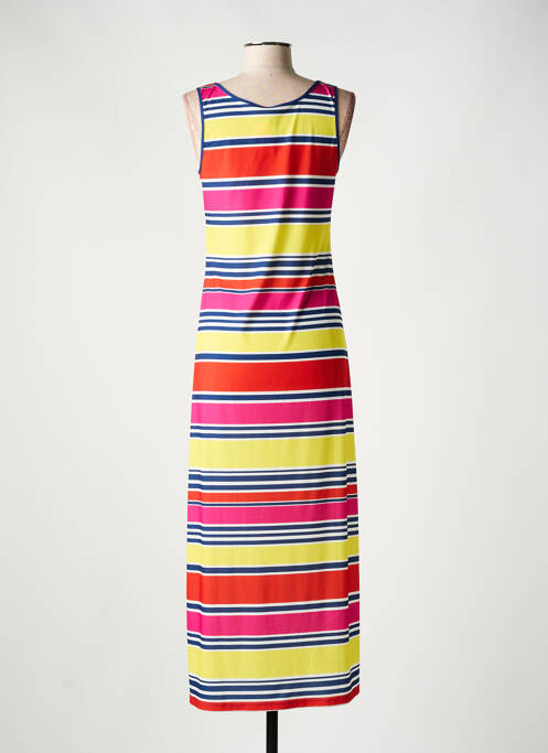 Robe longue rose ANTIGEL pour femme