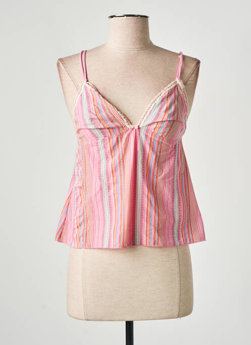 Top/Caraco rose LOU pour femme