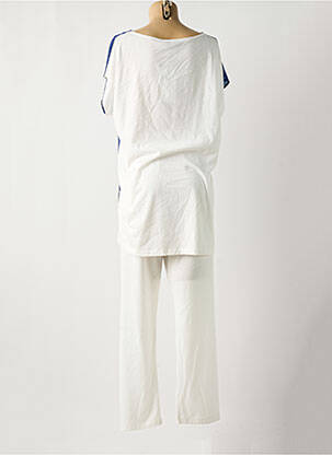 Pyjama coupe droite bleu REGENCE femme